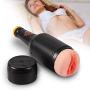 Cym Reǎlistic TPE Silicone Male Toys 3D Super Reǎl Hand Feeling Men A-d-u-l-t Toys Awesome (Beer Bottle Shape)