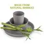 WEESPROUT Bamboo Toddler Bowls - 4 pc Set (10 fl oz) - The Best Premium Eco Friendly, Non Toxic, Bamboo Bowls for Kids - Dishwasher Safe - Natural BPA Free Non Toxic Baby Bowls