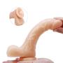 7.87 Inch Soft Silicone Layer Relax Massager Toys with Suction Cup Made of Health Material whyszygd