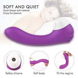 Travel Relaxing Gift Wireless Waterproof Handheld Wand Massager with Heating Mode - Medical Silicone,USB Rechargeable,Powerful but Quiet Sucking Toys,Travel Relaxing Gift