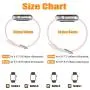 Haveda Sport Bands Compatible for Apple 4 Watch 40mm 44mm Series 4 Series 5, iWatch Bands 38mm 42mm Womens, Waterproof Wrist Band for iWatch, Apple Watch Series 3, Series 2/1 Man Small Large