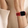 YC YANCH Compatible for Apple Watch Band 38mm 40mm 42mm 44mm,Soft Silicone Sport Band Replacement Wrist Strap Compatible for iWatch Apple Watch Series 4/3/2/1,Nike+,Sport,Edition, S/M M/L Size