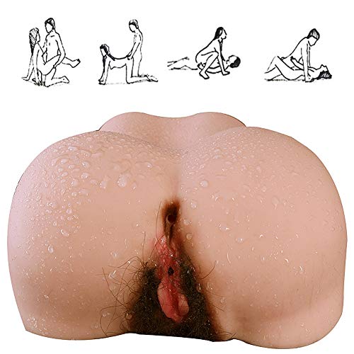 Realistic Pussy Masturbator Love Doll for Men Erotic Pussy Masturbators Male Sex Toys 3D Masturbating Silicone Vagina and Anal Sex Ass Doll for Man 2.68 KG
