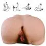 Realistic Pussy Masturbator Love Doll for Men Erotic Pussy Masturbators Male Sex Toys 3D Masturbating Silicone Vagina and Anal Sex Ass Doll for Man 2.68 KG