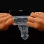 Privacy Packaging. Silicone penile Condom Expander expands Male Chastity Toys Lengthen Cock Sleeves Dick Socks Reusable Condoms