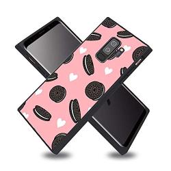 Samsung Galaxy S9 Case,Flexible Soft TPU Cover Shell,Slim Silicone Black Rubber Non-Slip Durable Design Protective Phone Case for Samsung Galaxy S9 -Biscuits