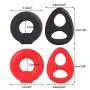 TPTPMAY Silicone Pennis Sleeve Powerful Massage Long Lasting Toys for Men