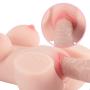 XKiss Sex Doll Male Masturbator with Vagina and Anal for Men,3D Mini Masturbators Dolls with Realistic Silicone Boobs Love Dole for Male Masturbation Erotic Vaginal and Anal Sex