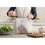 Stasher 100% Silicone Reusable Food Bag, Large 1/2 Gallon Storage and Sous vide Size, 10-inch (64.2-ounce), Clear