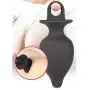 FST Silicone Butt Plug with Safe Pull Ring, Anal Sex Toy Small Large (Small)