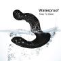 Wushuangyu Massager Plug Wireless Control 11 Speeds Massager for Man, Rechargeable Vibrating Massager (Black) - Vibrant Toy