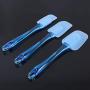 Baking Pastry Spatulas - 3pcs Silicone Cream Butter Cake Spatula Mixing Batter Scraper Brush Mixer Brushes Baking Ware - Baking Spatulas Pastry &