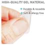 VivoFoot 3 Packs Gel Round Cushion Pads, Shoe Pads Soft Self Adhesive Spot Pad Insert Stickers for Foot Pain (18 pcs)
