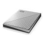 WD 2TB My Passport Ultra Silver Portable External Hard Drive, USB-C - WDBC3C0020BSL-WESN