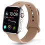 NUKELOLO Sport Band Compatible with Apple Watch 38MM 40MM 42MM 44MM,Soft Silicone Replacement Strap Compatible for Apple Watch Series 5/4/3/2/1