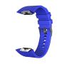 NotoCity Compatible Samsung Gear Fit2 Pro Band Solft Silicone Gear Fit2 Watch Strap for Samsung Gear Fit2 Pro Smartwatch Bands(Dark Blue, Large)