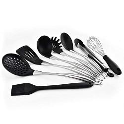 Silicone Kitchenware, Silicone Heat-Resistant Kitchen Cooking Utensils, Non-Stick Kitchen Utensil Set 8 Piece Set Cooking Set Kitchen Gadget