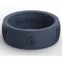 BONDWELL Silicone Wedding Ring for Men Save Your Finger & A Marriage Safe, Durable Rubber Wedding Band for Active Athletes, Military, Crossfit, Weight Lifting, Workout