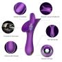 The Item is Belong of Mens,Tongue Jump Oral Intimacy Knead 10 Mode rivacy Stimulator Female Manual Funny Toys for Women,Purple T-Shirt