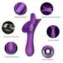 The Item is Belong of Mens,Tongue Jump Oral Intimacy Knead 10 Mode rivacy Stimulator Female Manual Funny Toys for Women,Purple T-Shirt