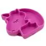 Bumkins Silicone Grip Dish, Suction Plate, Divided Plate, Baby Toddler Plate, BPA Free, Microwave Dishwasher Safe ? Unicorn