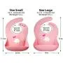 Single or Set of 2 Waterproof Silicone Baby Bib Lightweight Comfortable Easy-Wipe Clean