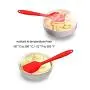 SJXmeet Wok Spatula Kitchenware Set 5 Piece Set Silicone Kitchenware Nonstick Cookware Set Cooking Tools