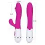 XSTY Upgrading Second-generation 10 Modes ,Silicone Vibrators,Wand Massage,G Spot Vibrator, Vibration Massager, Massage Sticks,Dildo,Adult Sex Toy (purple)