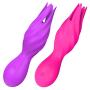 Qhufnng Silicone Messager Powerful Quiet Multispeed 9 Modes Wireless and Travel Friendly Adult Toys for Women Best Choices for Holidays for Foot Back Neck Muscle Aches Purple