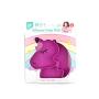 Bumkins Silicone Grip Dish, Suction Plate, Divided Plate, Baby Toddler Plate, BPA Free, Microwave Dishwasher Safe ? Unicorn