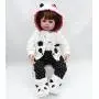 Binxing Toys Reborn Baby Dolls Cute Newborn Boy and Girl Silicone Weighted Body Realistic Reborn Dolls18 Inch Beautiful Outfits Set Great Birthday Gifts for School Children (080101)