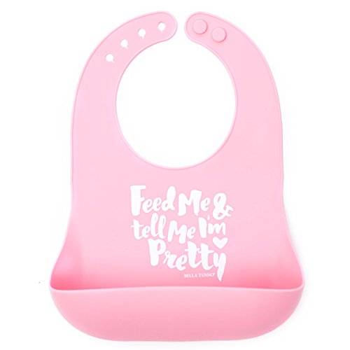 Bella Tunno Silicone Wonder Bib, Feed Me