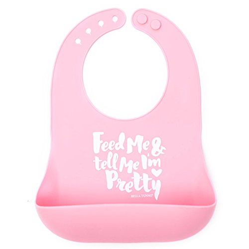 Bella Tunno Silicone Wonder Bib, Feed Me