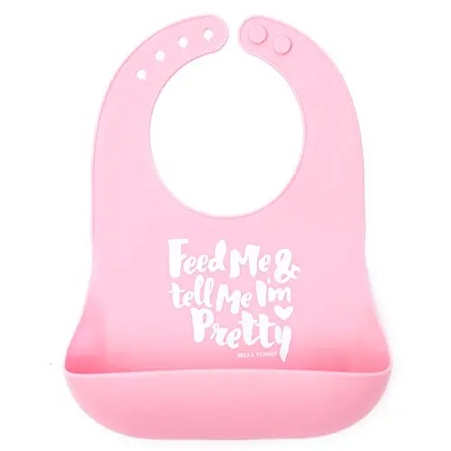 Bella Tunno Silicone Wonder Bib, Feed Me