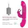 YTDHO Women Pleasure 2 in 1 Double Head 10 Frequency Vibrating Female Back Massage Toys,Waterproof Silicone Silky Electric Toys