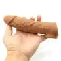 Privacy Packaging. PZHPZY Silicone Penis Condom Expander Expands Male Chastity Toys Long Rooster Sleeve Dick Socks