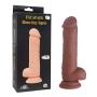 BaiYun-Love 6" Waterproof Remote Control Massager Wand 10 Vibrating Massage Toy Realistic Silicone Vibratior (Color : Flesh) BaiYun-Love (Color : Brown)