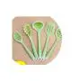 5/8Pcs/Set Of Kitchen Silicone Scraper Strainer Silicone Kitchen Spatula Silicone Kitchenware Set,5Pcs Set