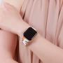 Moonooda Silicone Strap Replacement for iWatch Bands 38mm 40mm 42mm 44mm Women Compatible for Series 5 4 3 2 1, Y3