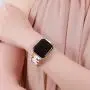 Moonooda Silicone Strap Replacement for iWatch Bands 38mm 40mm 42mm 44mm Women Compatible for Series 5 4 3 2 1, Y3
