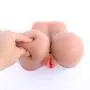 3.7Lbs Lifelike TPE S?-X D?-ll Realistic 3D Love Toys for Adult Man Body Relaxing Tool Tan