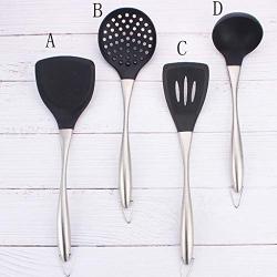 FAERIE Stainless Steel Handle Silicone Kitchenware Set Kitchen Supplies (C)