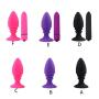 Gothing Silicone Plug B-?TT Adùlt Six Toys with 10 Ví-brátions Modes Mini Ví-bratórs Stímulatión for Women Men