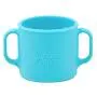 green sprouts Learning Cup | Silicone helps avoid harmful chemicals | Helps toddler develop independent drinking skills, 2 easy-grip handles, Heat-Resistant, Dishwasher Safe