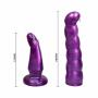 Strap-On Silicone Curved Toy