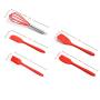 Silicone Kitchenware Five-piece Non-stick Kitchen Pot Silicone Baking Tools