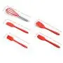 Silicone Kitchenware Five-piece Non-stick Kitchen Pot Silicone Baking Tools