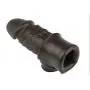 Silicone penile Condom Expander Expands Male Chastity Toys Lengthen Cock Sleeves Dick Socks Reusable Condoms -Black 001