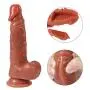 MiMi Ultra-Soft Realistic Toy with Suction Cup for Hands-Free Play,7.87 Inch (Double Layer Hardness Liquid Silicone) Tshirt for Beginners