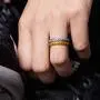 ThunderFit Womens Thin Swivel Rings, 10 Rings / 8 Rings / 4 Rings / 1 Ring - Stackable Silicone Wedding Rings - 2.5mm Wide - 2mm Thick